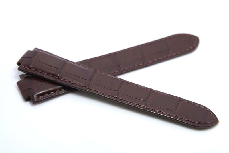 Custom made Alligator watch band - Brown Custom made Alligator watch band - Brown